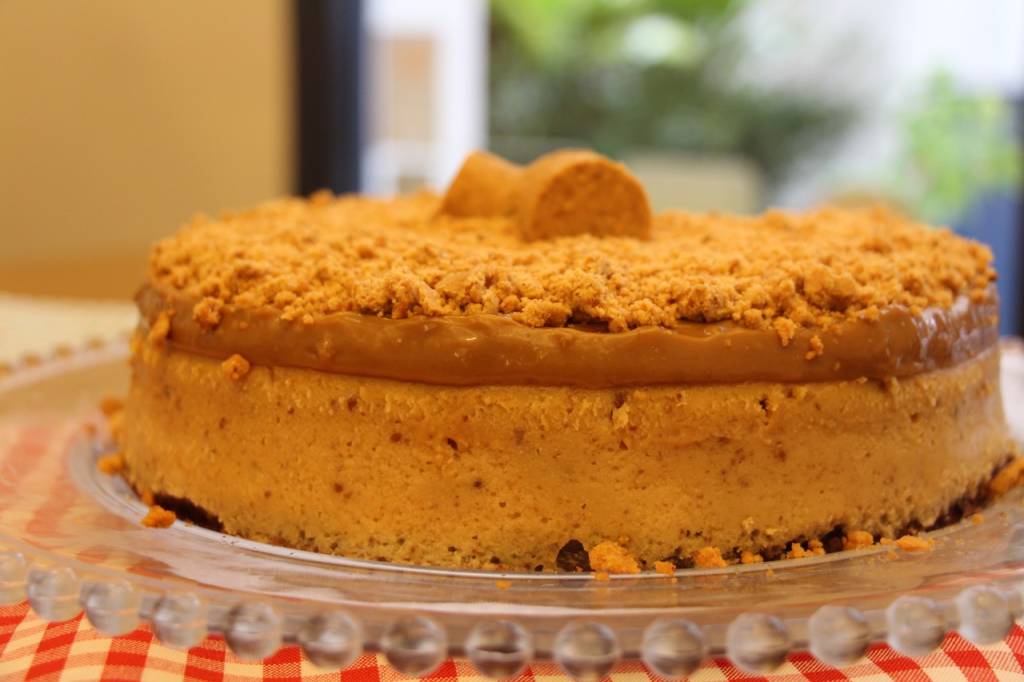 Cheesecake de amendoim