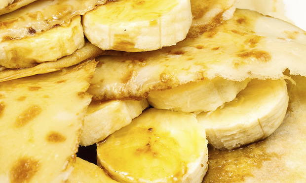 Crepe de banana