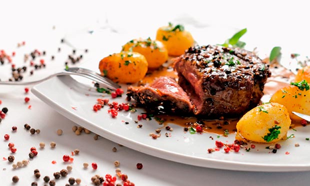 Steak au poivre