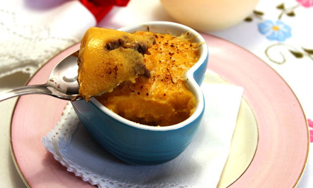 Escondidinho de milho e carne moída