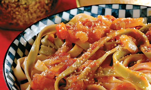 Espaguete à caçadora