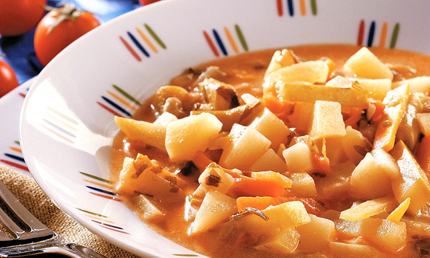 estrogonofe de legumes