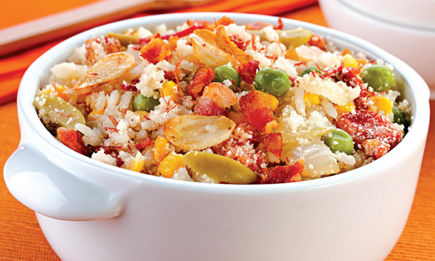 Farofa de arroz