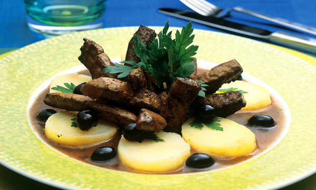 Fígado Frito com Batata