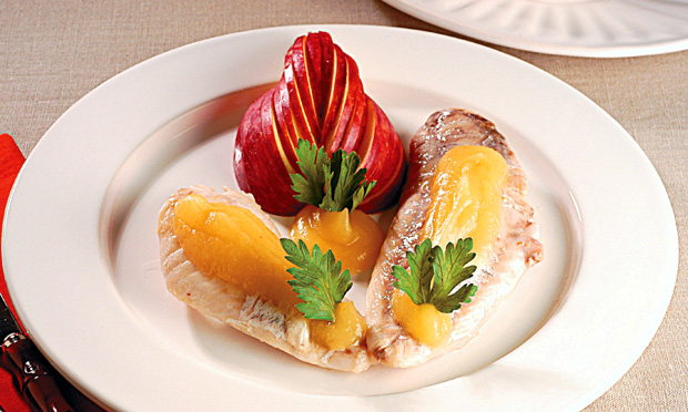 Filé de pescada à mandarim