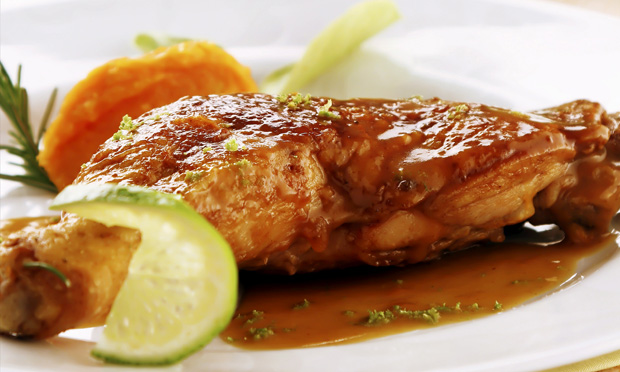 Frango com alecrim e limão