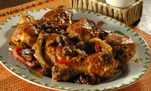 Frango com azeitona