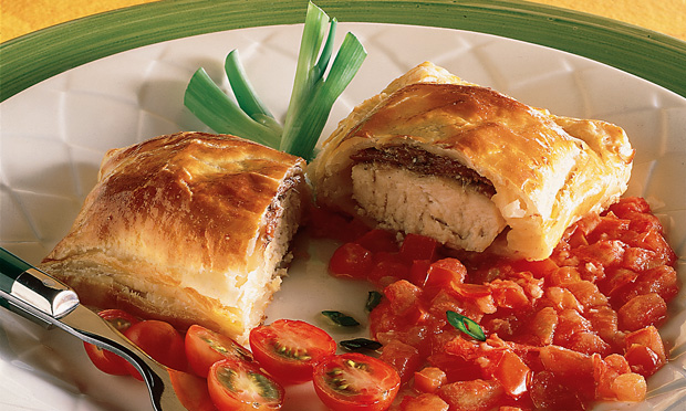 Frango com cobertura crocante