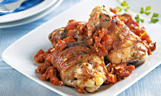 Frango com molho picante