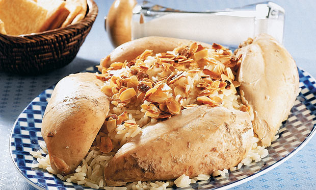 Frango à moda síria