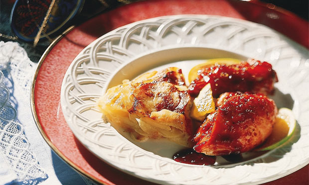 Frango ao molho de jabuticaba