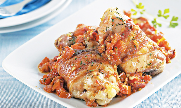 Frango picante com molho