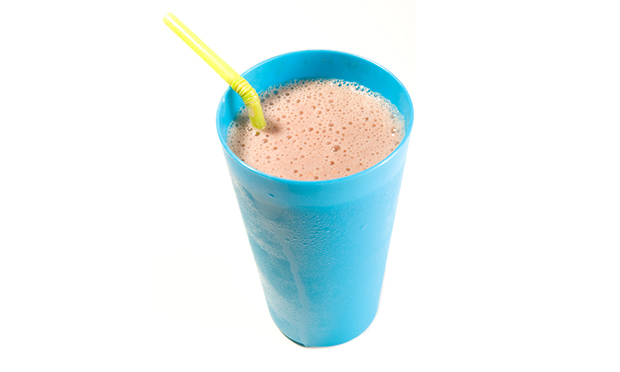 Frapê de coco e erva-mate