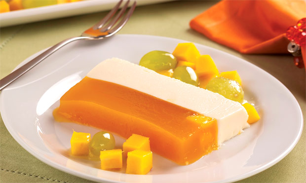 Gelado de pêssego