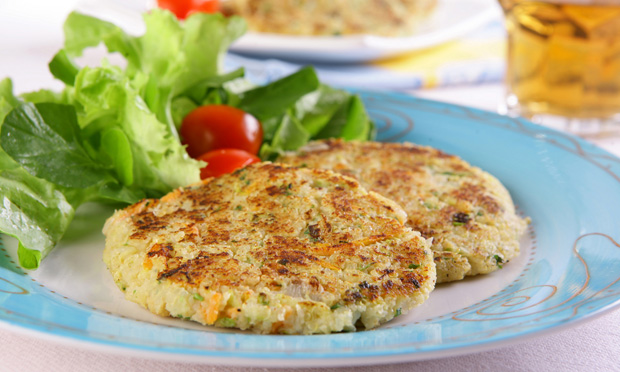 Hambúrguer de quinoa