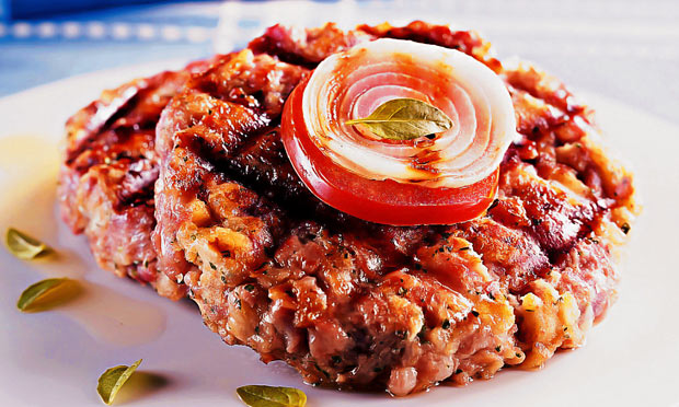 Hambúrguer de linguiça