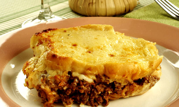 Lasanha de pão