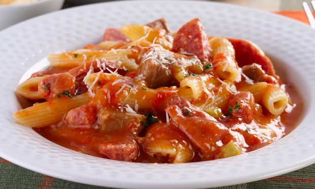 Macarrão com molho italiano