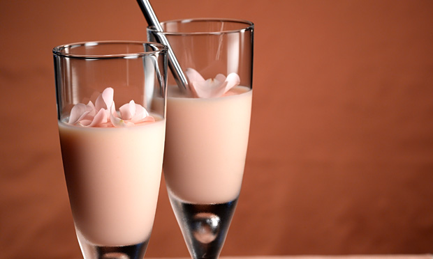 Manjar de coco e gengibre