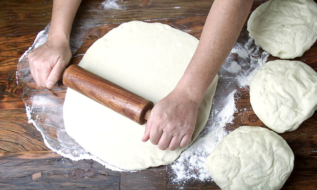 Massa básica para pizza