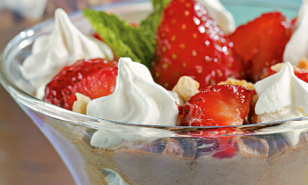 Merengue de chocolate