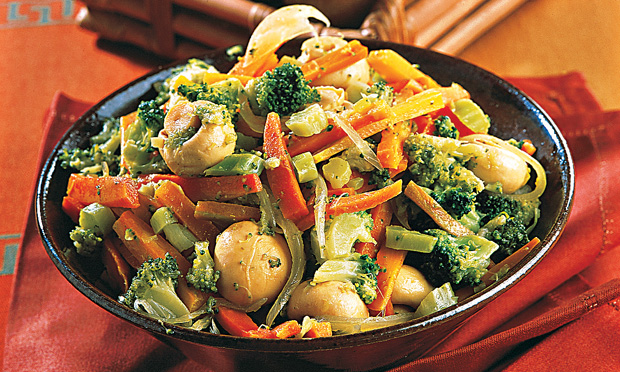 Mix de legumes refogados