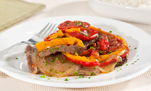 Moqueca prática de carne