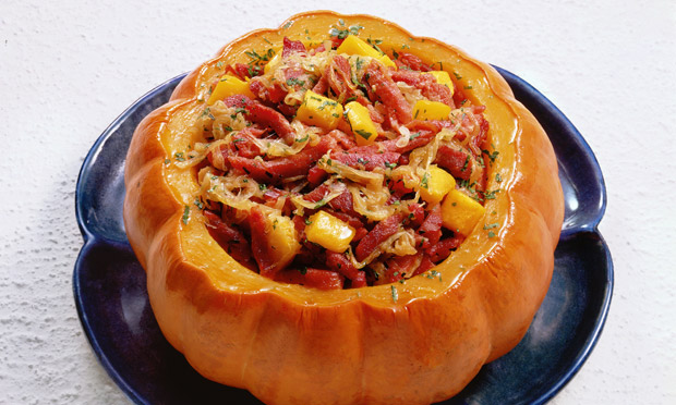Moranga com carne-seca