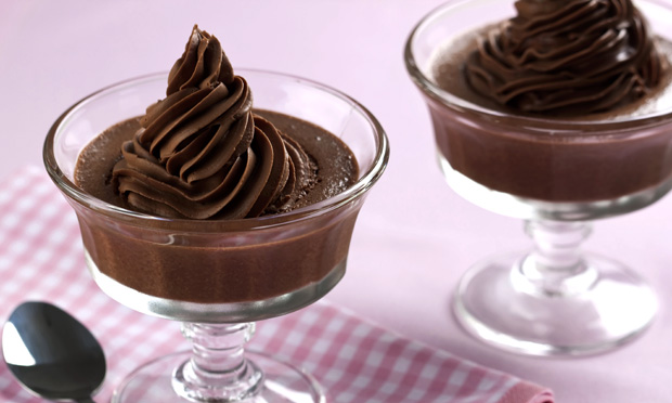 Musse prática de chocolate