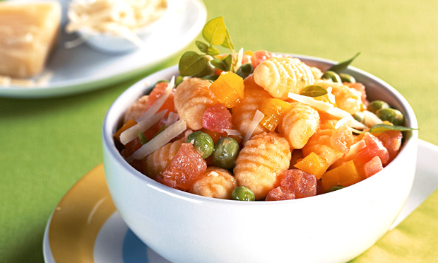 Nhoque com Legumes