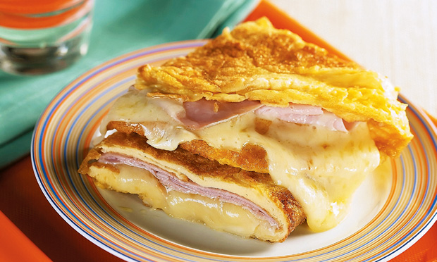 Omelete recheada