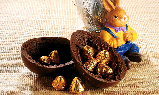 Ovo crocante de chocolate