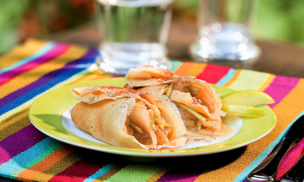 Panqueca de maçã