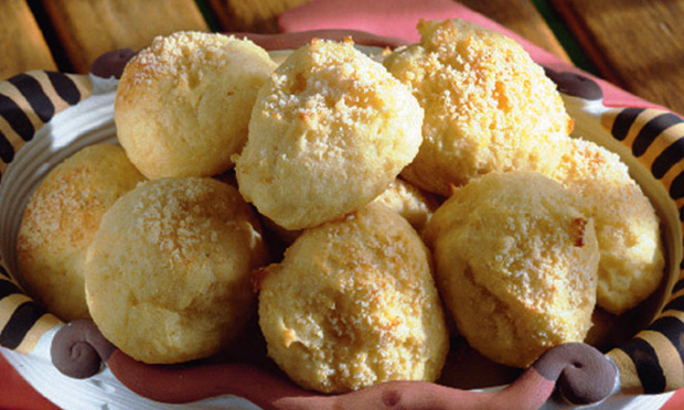 Pão de mandioca e polvilho