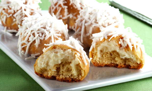Pãozinho de coco cremoso