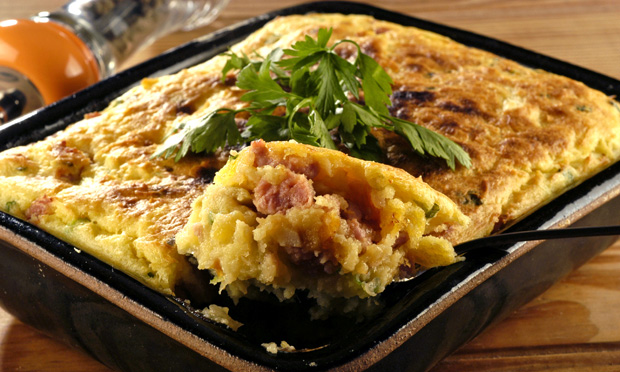 Pastelão de mandioca