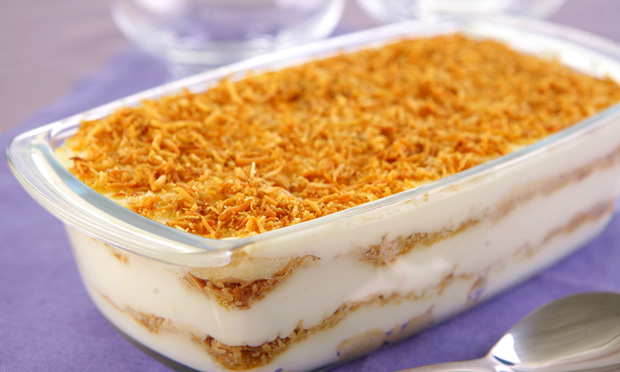 Pavê de coco queimado