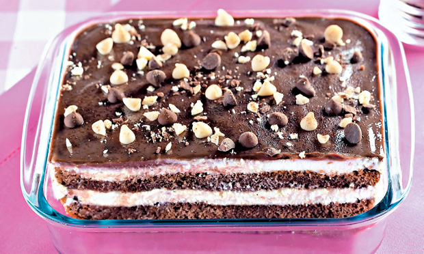 Pavê prático de café
