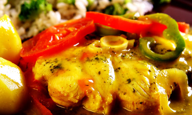 Peixada à baiana