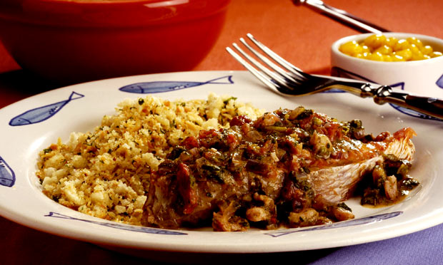 Peixe com acerola