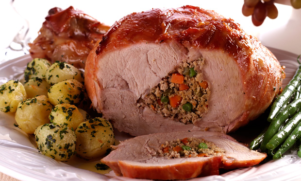 Pernil recheado