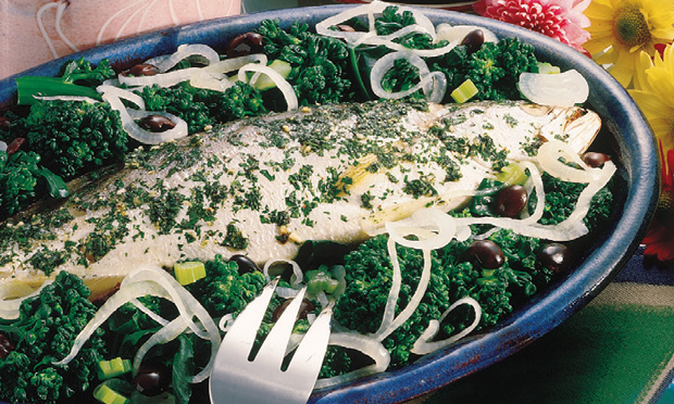 Pescada com Brócolis