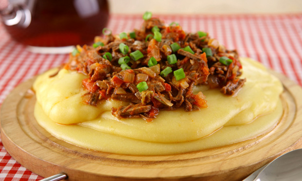 Polenta cremosa italiana