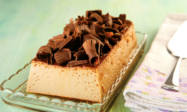 Pudim de chocolate