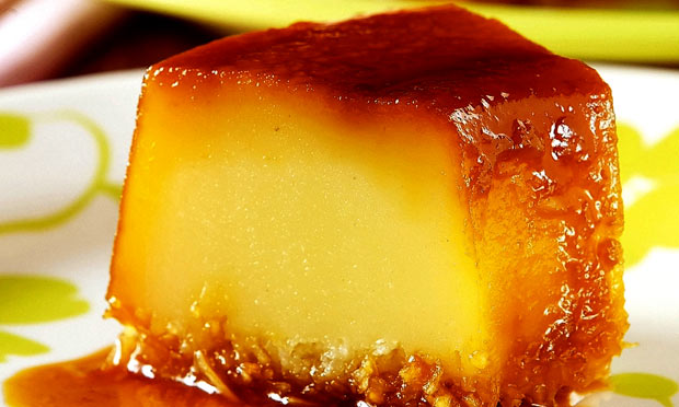 Pudim de padaria