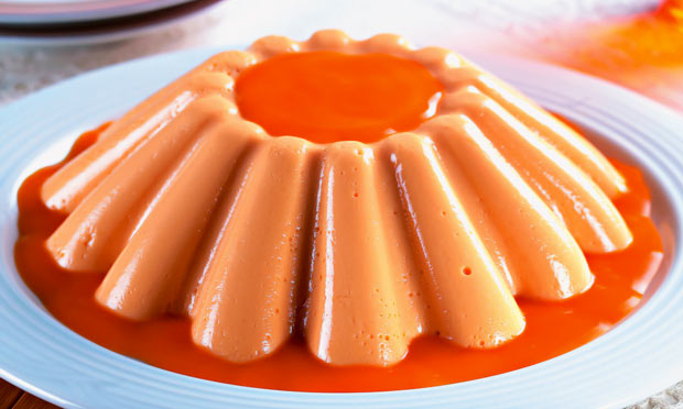Pudim de pitanga