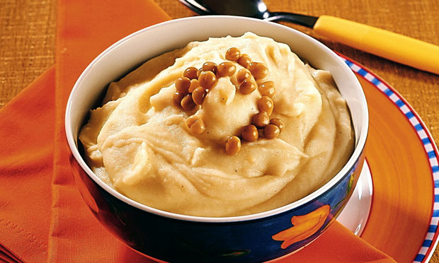 Purê de Batata com Ervilha