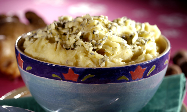 Purê de batata-doce com especiarias