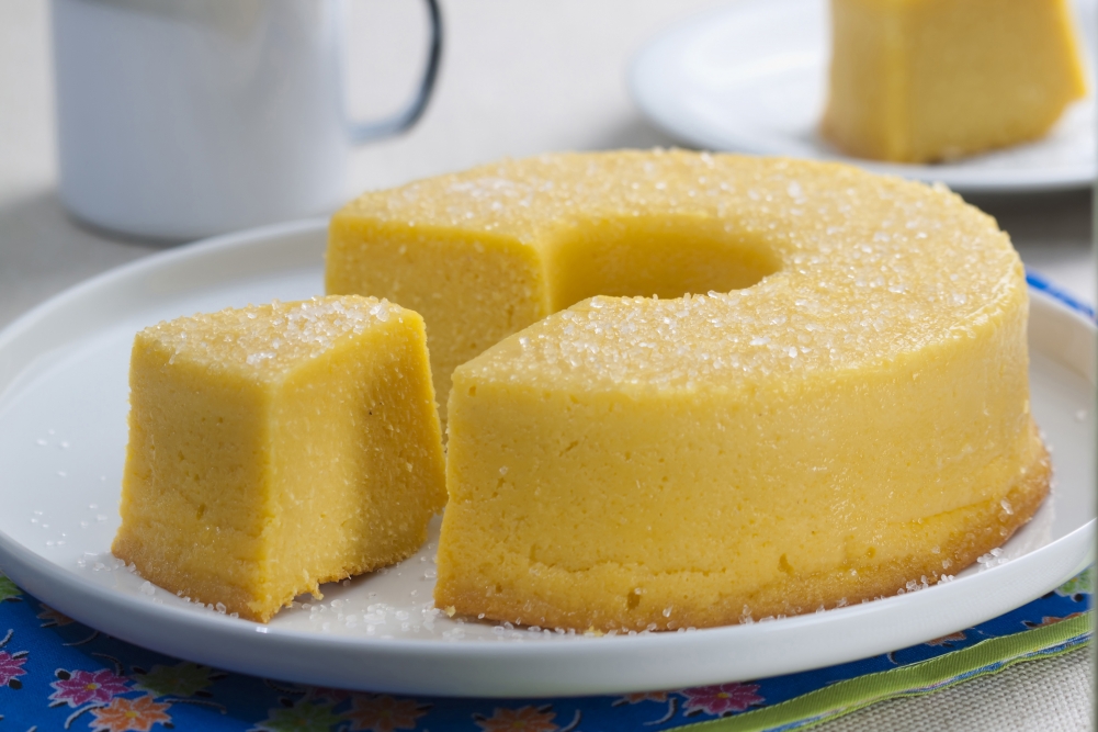 Quindim prático de mandioca