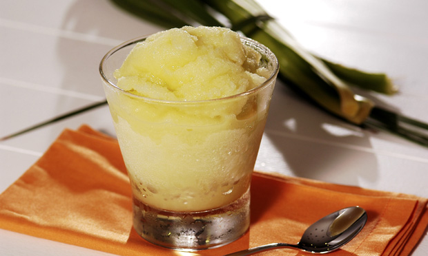 Raspadinha de capim-cidreira